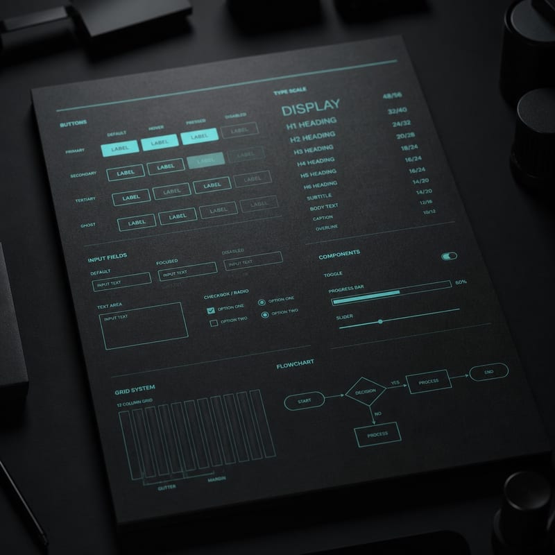 UX/UI Wireframe und Design-System — 01PC Digitale Identität